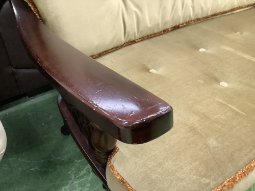 2人掛けソファーの柏木工