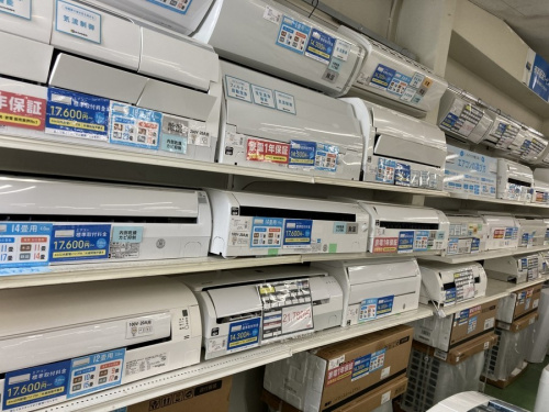 季節家電のエアコン