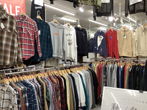 パーカーのスウェット