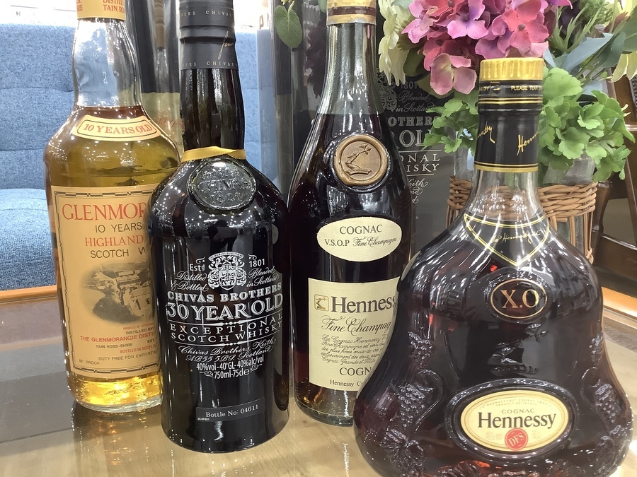 サントリー ヘネシー ブランデー・ウイスキー 6本まとめ売り サントリー ヘネシー ブランデー・ウイスキー 6本まとめ売り