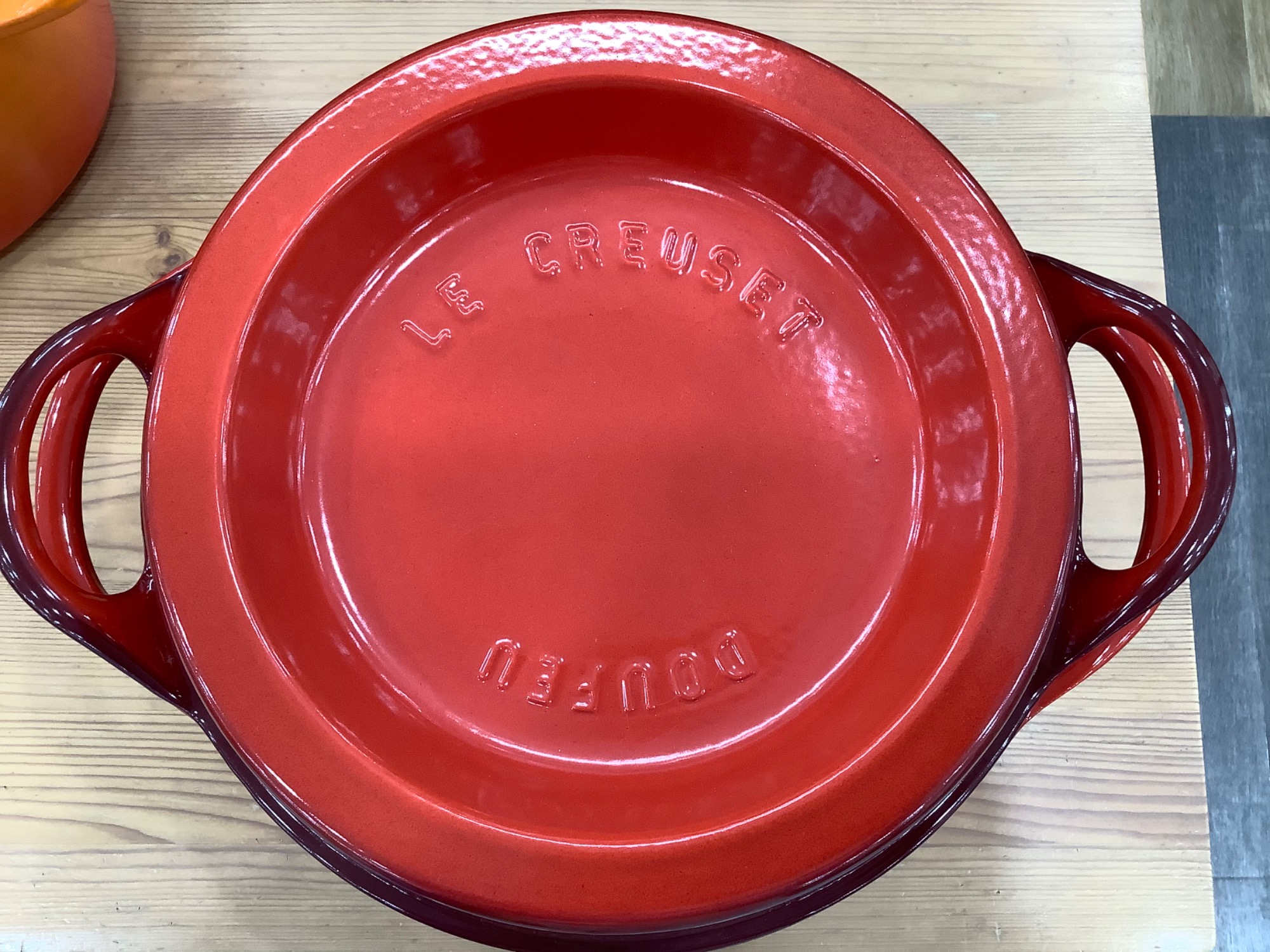 ル・クルーゼ 大 26cm 赤 Le Creuset 両手鍋 レッド Le Creuset