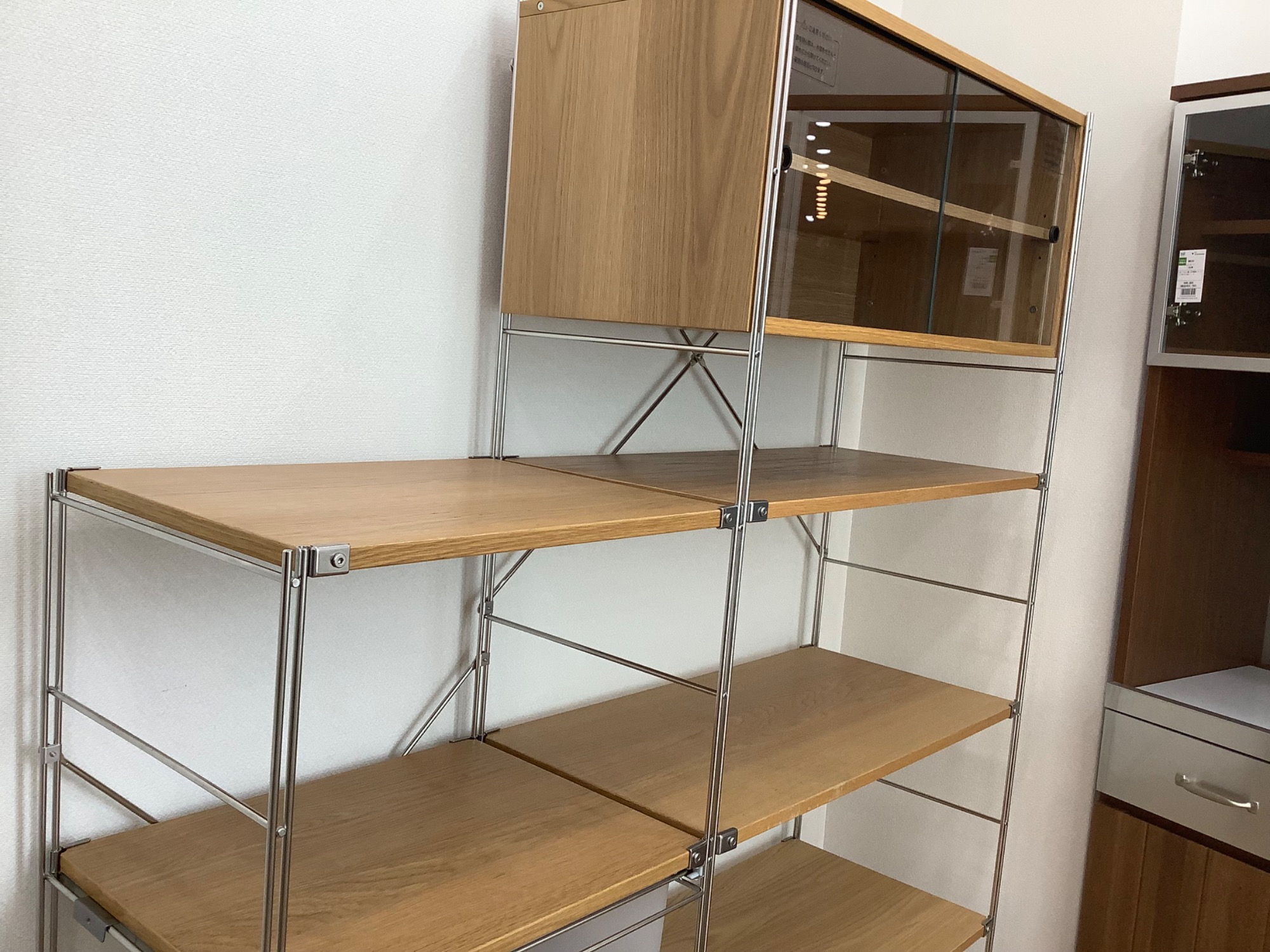 早いもの勝ち 無印良品 シェルフ（一部パーツ不足あり）3/1以降値上げ可能性あり Amazon｜無印良品 ステンレスユニットシェルフ ステンレス追加用帆立