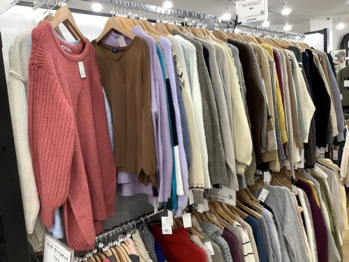 冬物衣類の中古