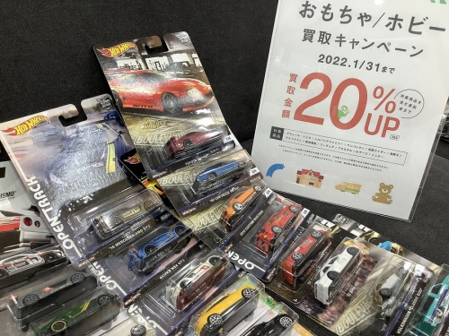 ミニカーのHOTWHEELS