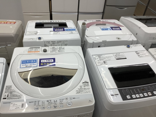 洗濯機の中古家電