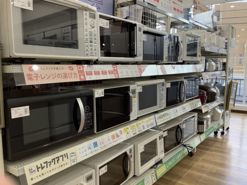 中古家電の買取強化