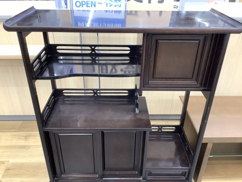 時代風の食器棚 中古