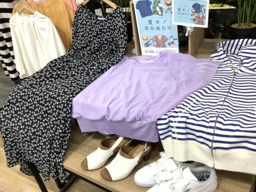 夏服のレディース