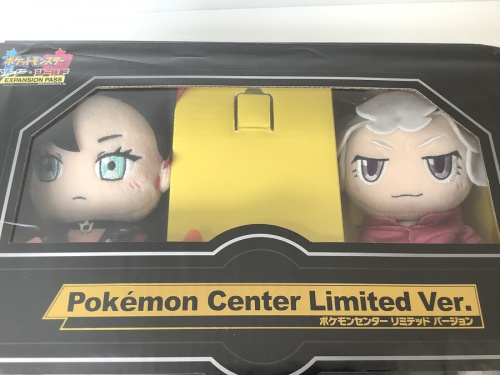 ポケモンセンター限定トレーナーぬいぐるみセットが入荷しました
