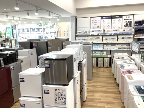 扇風機　中古の冷蔵庫　中古
