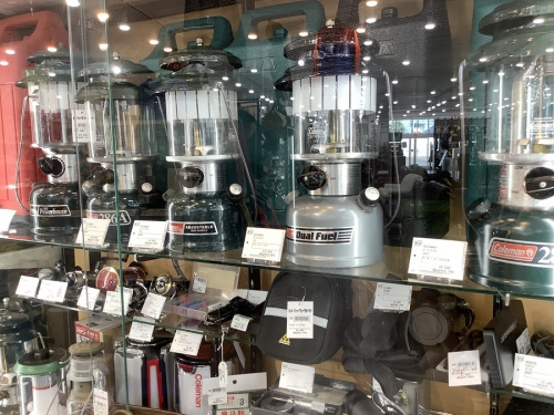 アウトドアのキャンプ