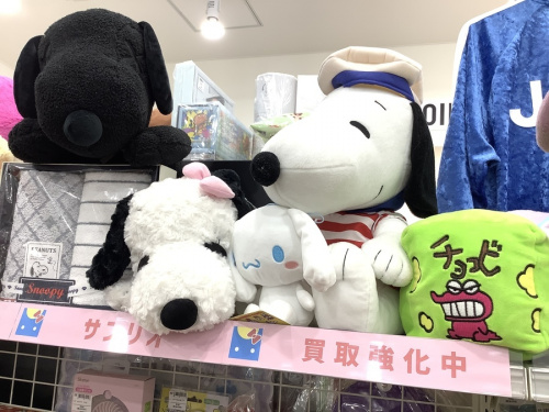 リサイクルショップのスヌーピー