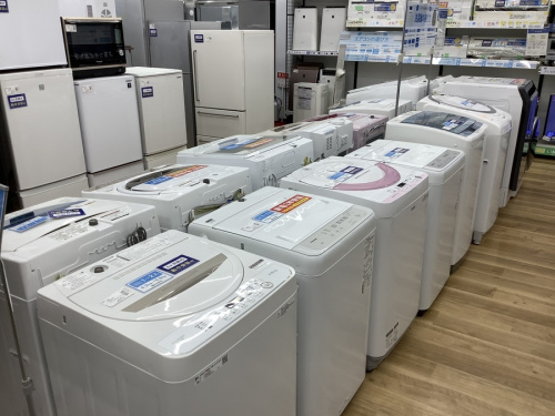 洗濯機の高年式