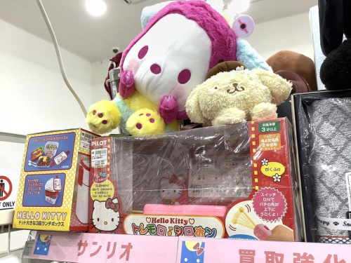 キャラクターグッズのリサイクルショップ