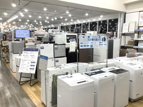 洗濯機の冷蔵庫