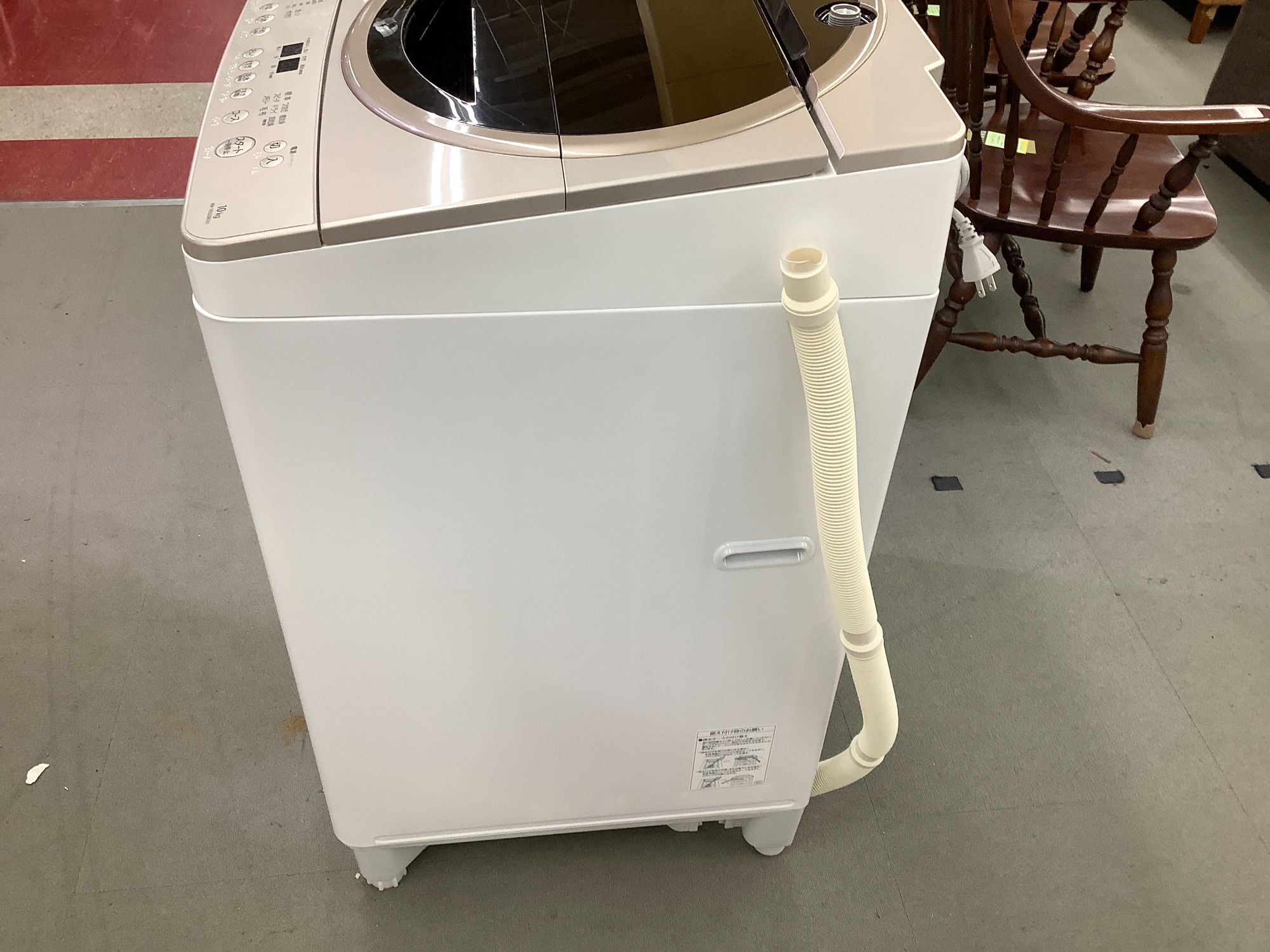 愛知岐阜/送料込★東芝　10kg全自動洗濯機 AW-10SD3M　2015年製 TOSHIBA 中古 全自動洗濯機 東芝 マジックドラム 10.0kg AW