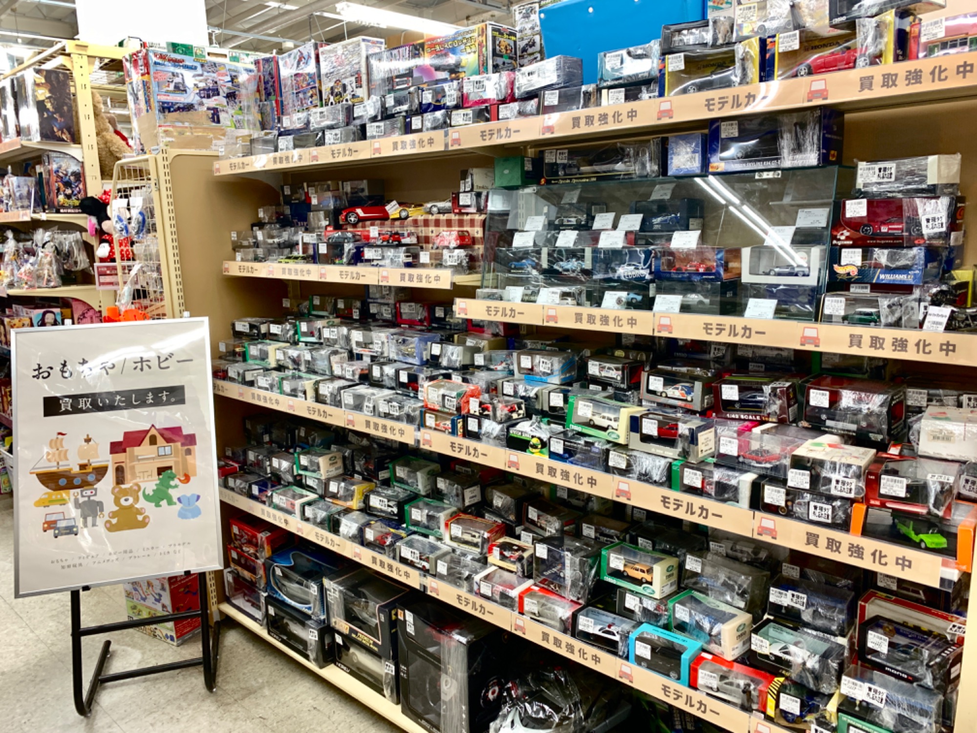 トレファク最大級の在庫数！当店おすすめホビー売場『ダイキャスト製