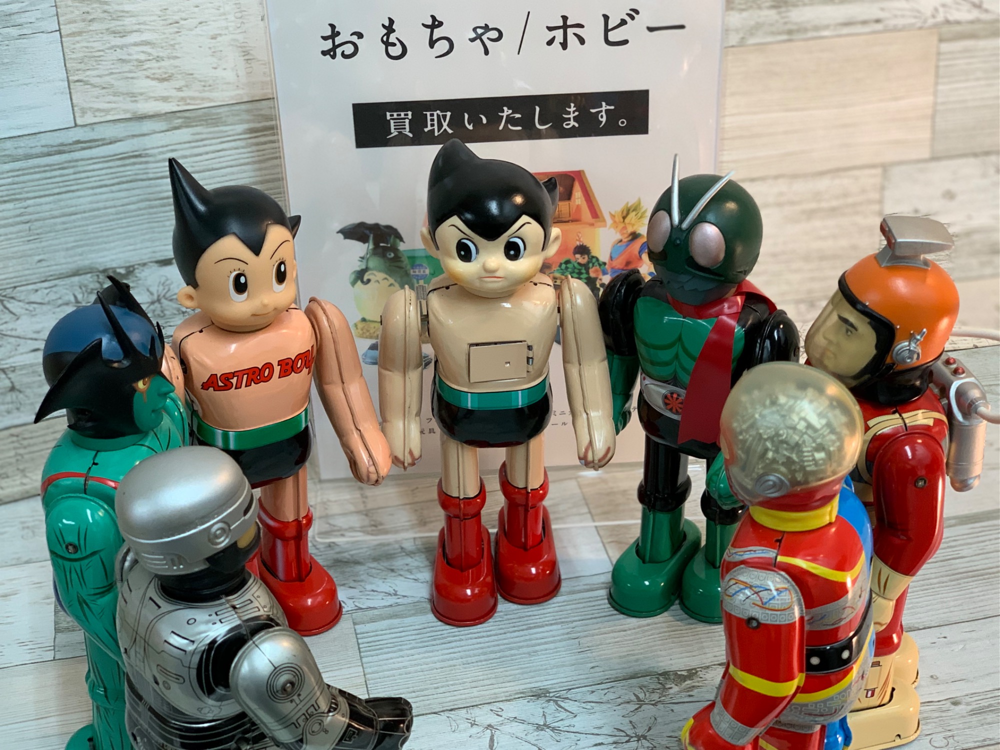 昭和レトロ】ビリケン商会のゼンマイ式ブリキ人形が多数入荷致し