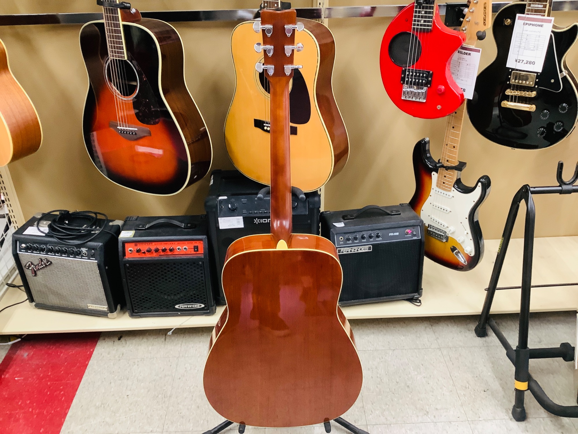 YAMAHA(ヤマハ）トランスアコースティックギター FG-TA入荷致しました