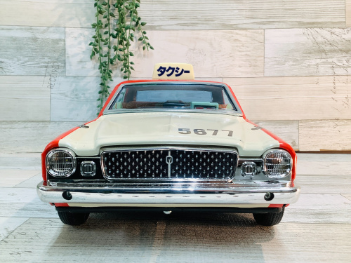 レトロホビー入荷 ブリキ製ミニカー 野村トーイ デラックスタクシー