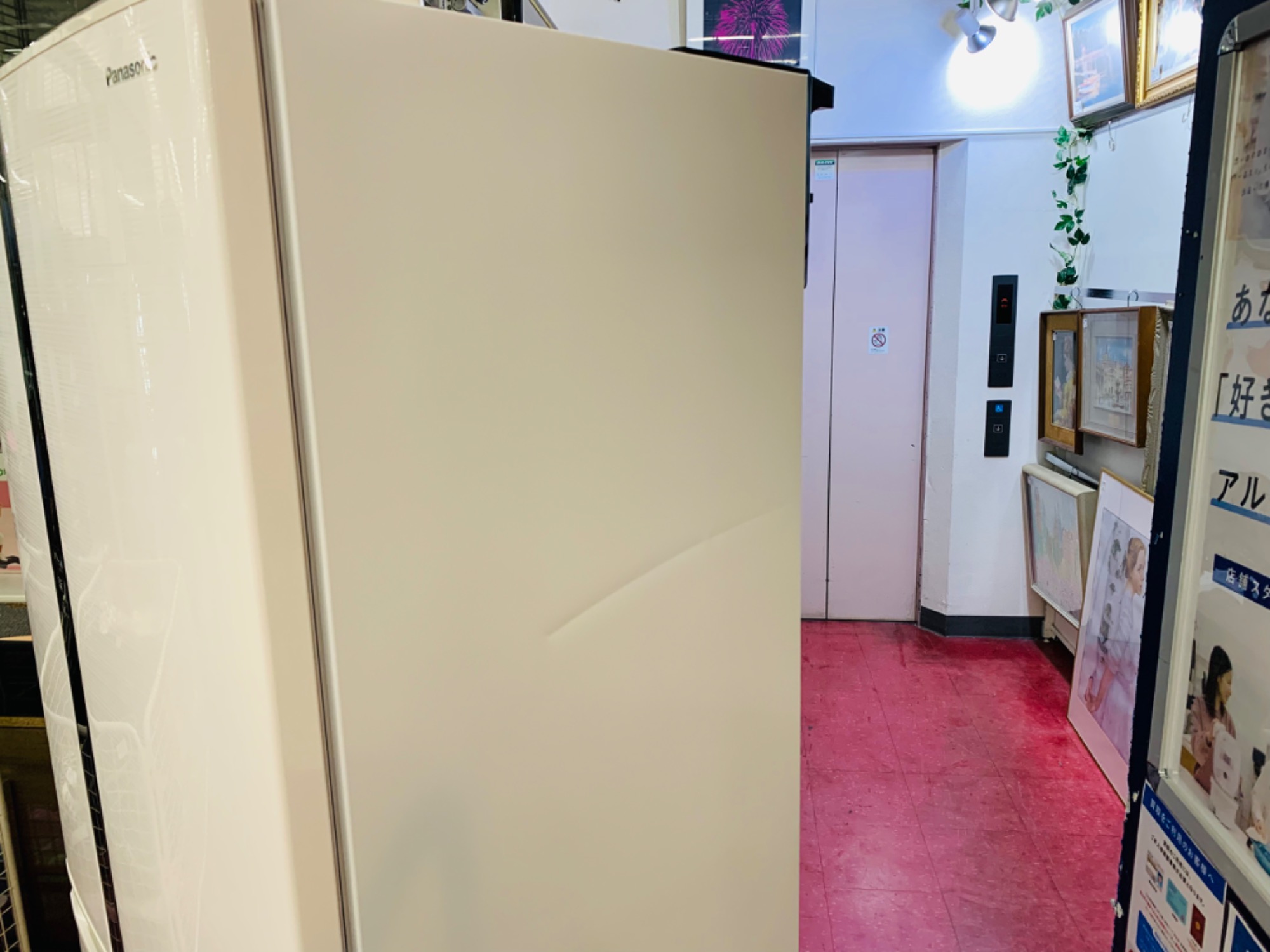 8r25 17年製 6ドア 冷蔵庫 NR-FV45S2-W ファミリー 8r25 17年製 6ドア 冷蔵庫 NR-FV45S2-W ファミリー Panasonic