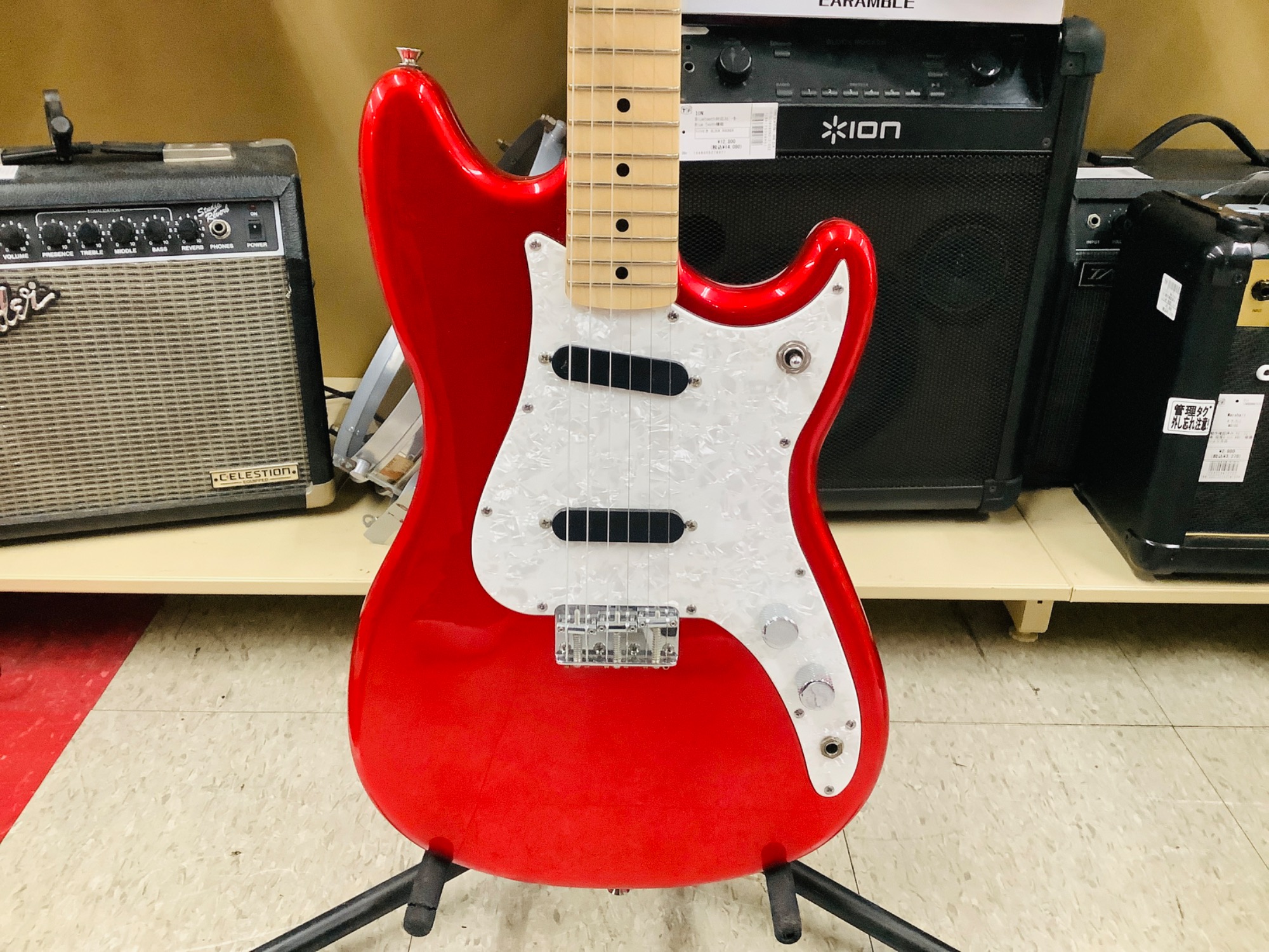 【新品未使用】値下げ致しました！Squier by Fender エレキギター Squier by FENDER(スクワイヤーバイフェンダー）エレキギター入荷致し