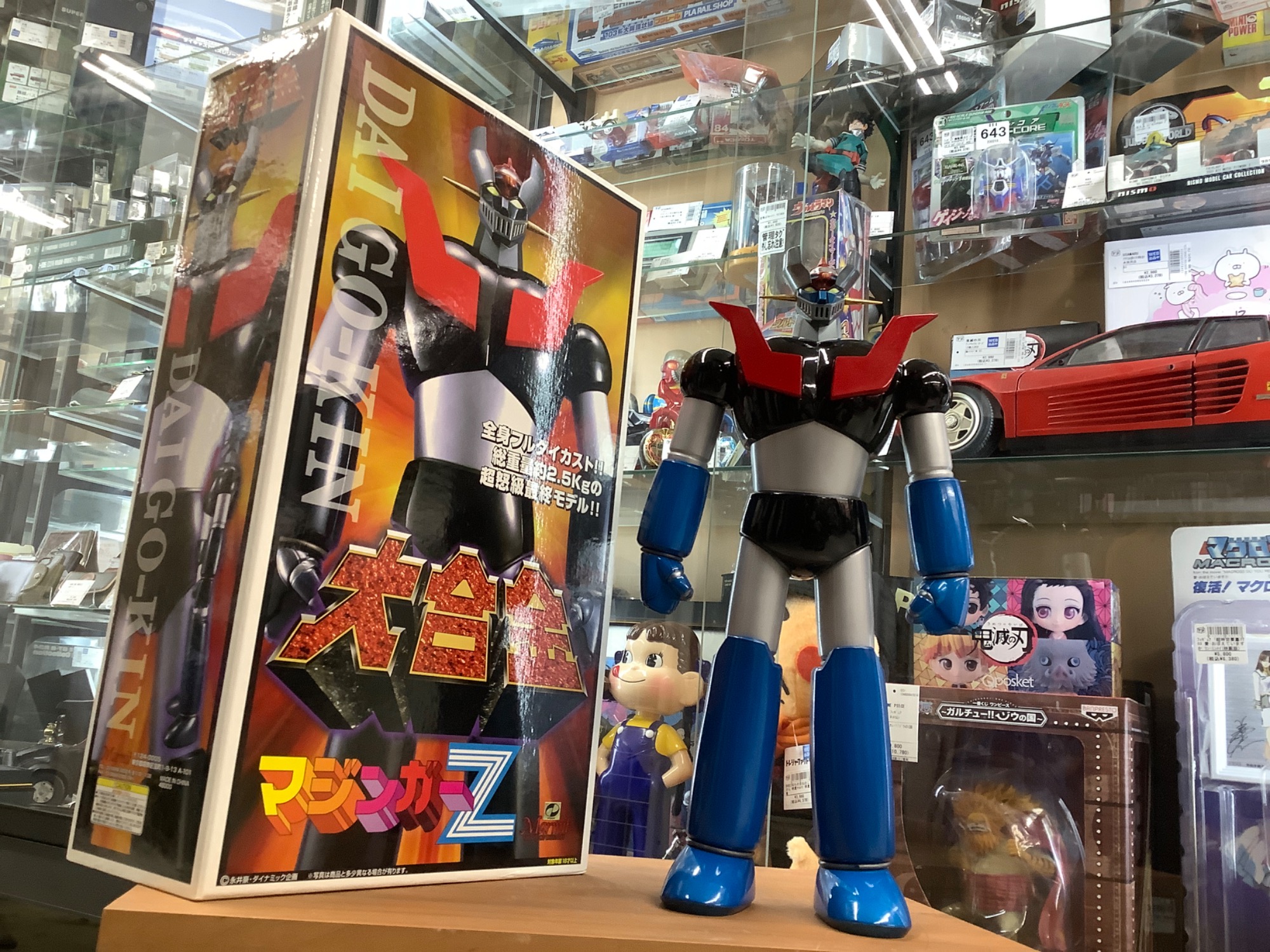 総重量約2.5kgの大合金 ロボットアニメの原点『マジンガーZ』 入荷