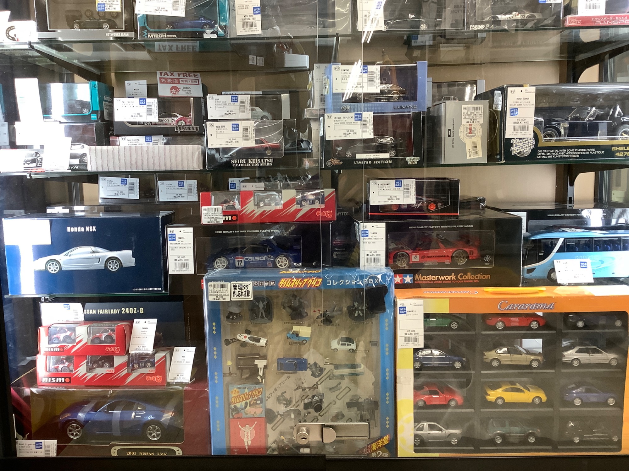 1/24スケールミニカーPIT-ROAD ER706 TS東名 サニーレーシング