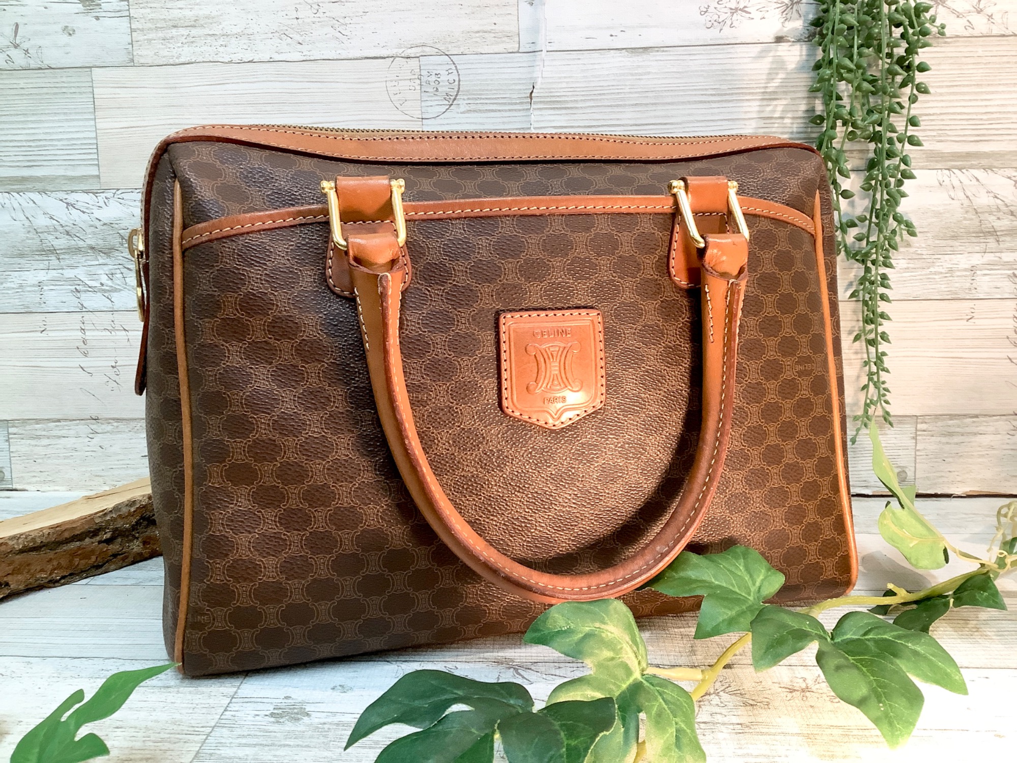 CELINE(セリーヌ）ミニボストンバッグマカダム買取入荷いたしました