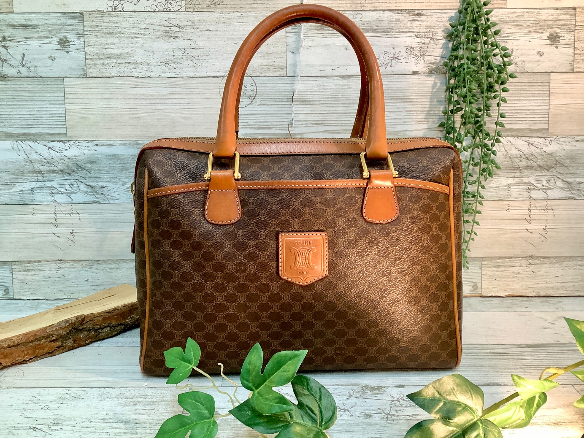 CELINE(セリーヌ）ミニボストンバッグマカダム買取入荷いたしました