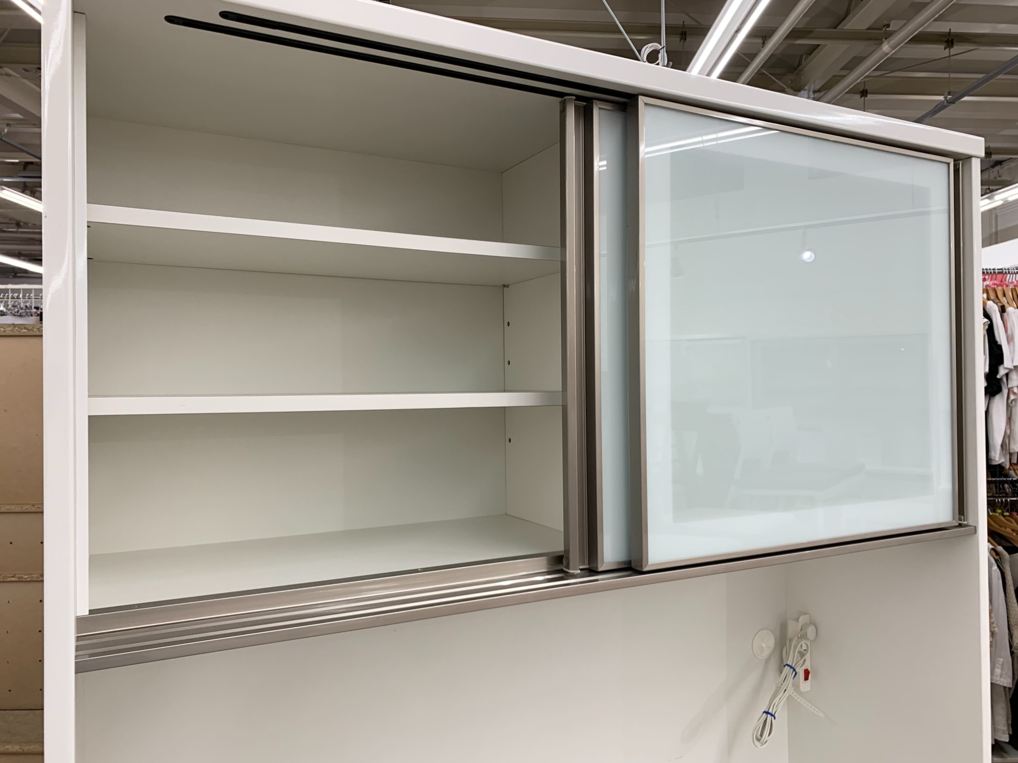 ニトリ 2枚扉レンジボード ホワイト 買取入荷いたしました！！！｜2023