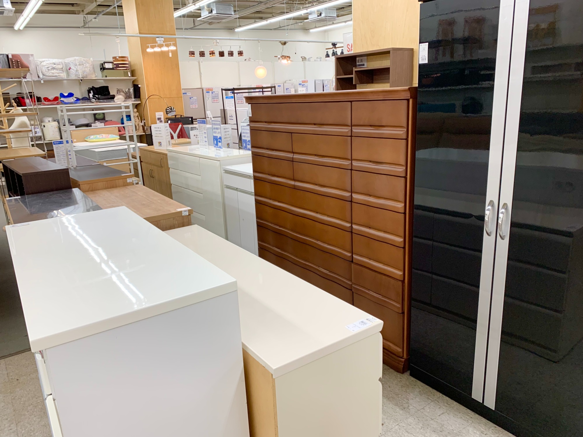 ニトリ 2枚扉レンジボード ホワイト 買取入荷いたしました！！！｜2023