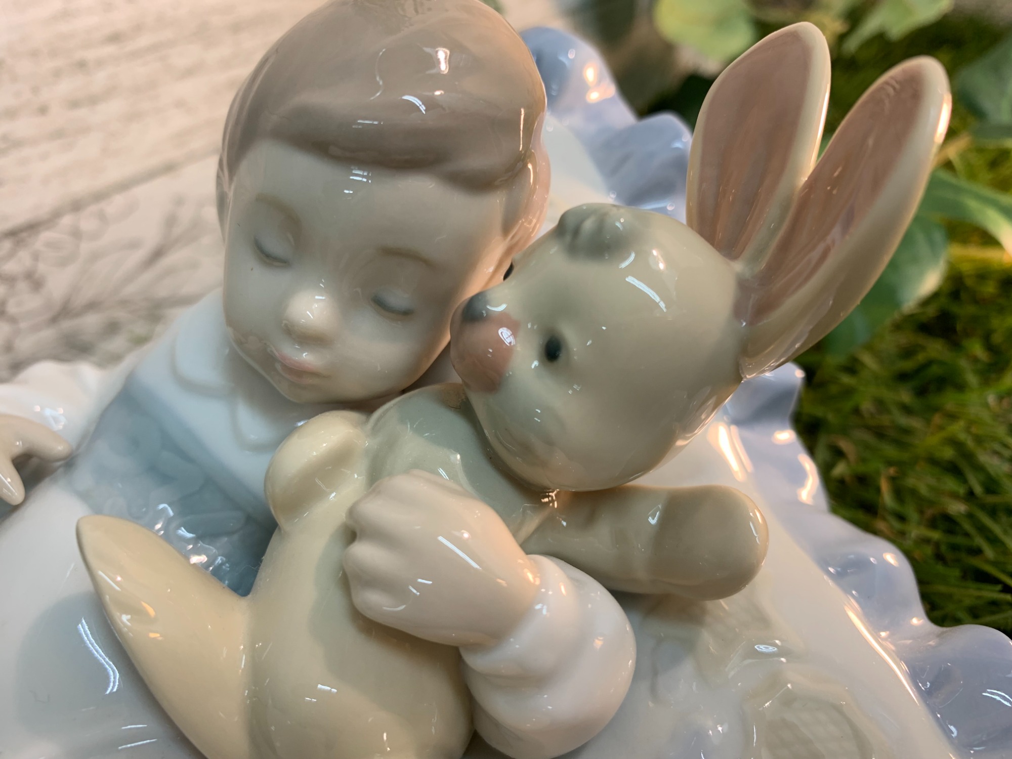 リヤドロ おやすみくまちゃん & おやすみ、うさちゃん セット リヤドロ おやすみくまちゃん & おやすみ、うさちゃん セット