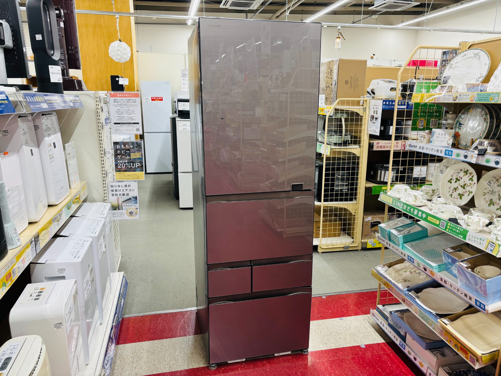 TOSHIBA/東芝】2020年製5ドア冷蔵庫が買取入荷しました！｜2025