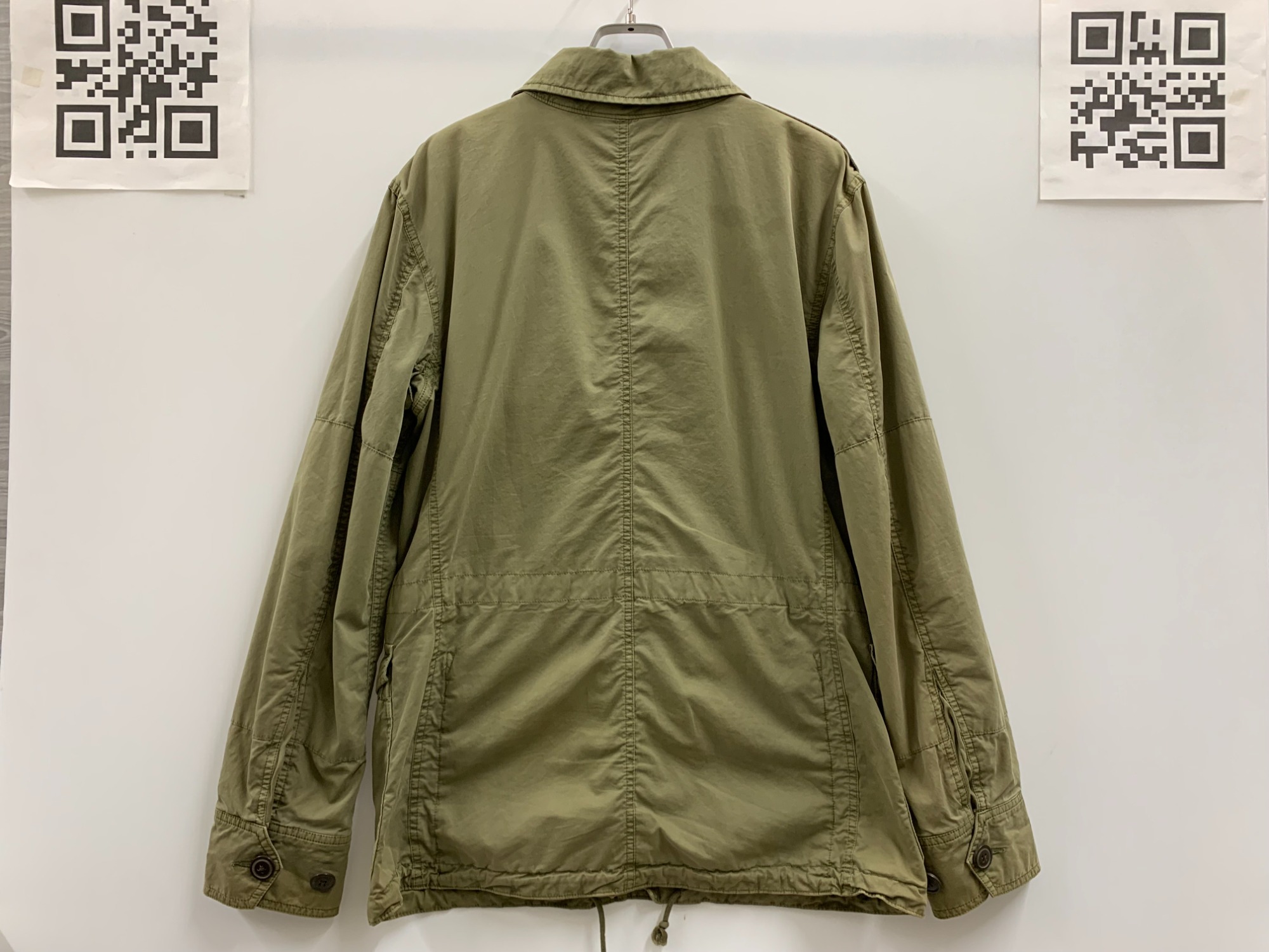 週末セール！ [美品] RRL/ダブルアールミリタリージャケット RRL ダブルアールエル Ralph Lauren ラルフローレン CAMO COTTON
