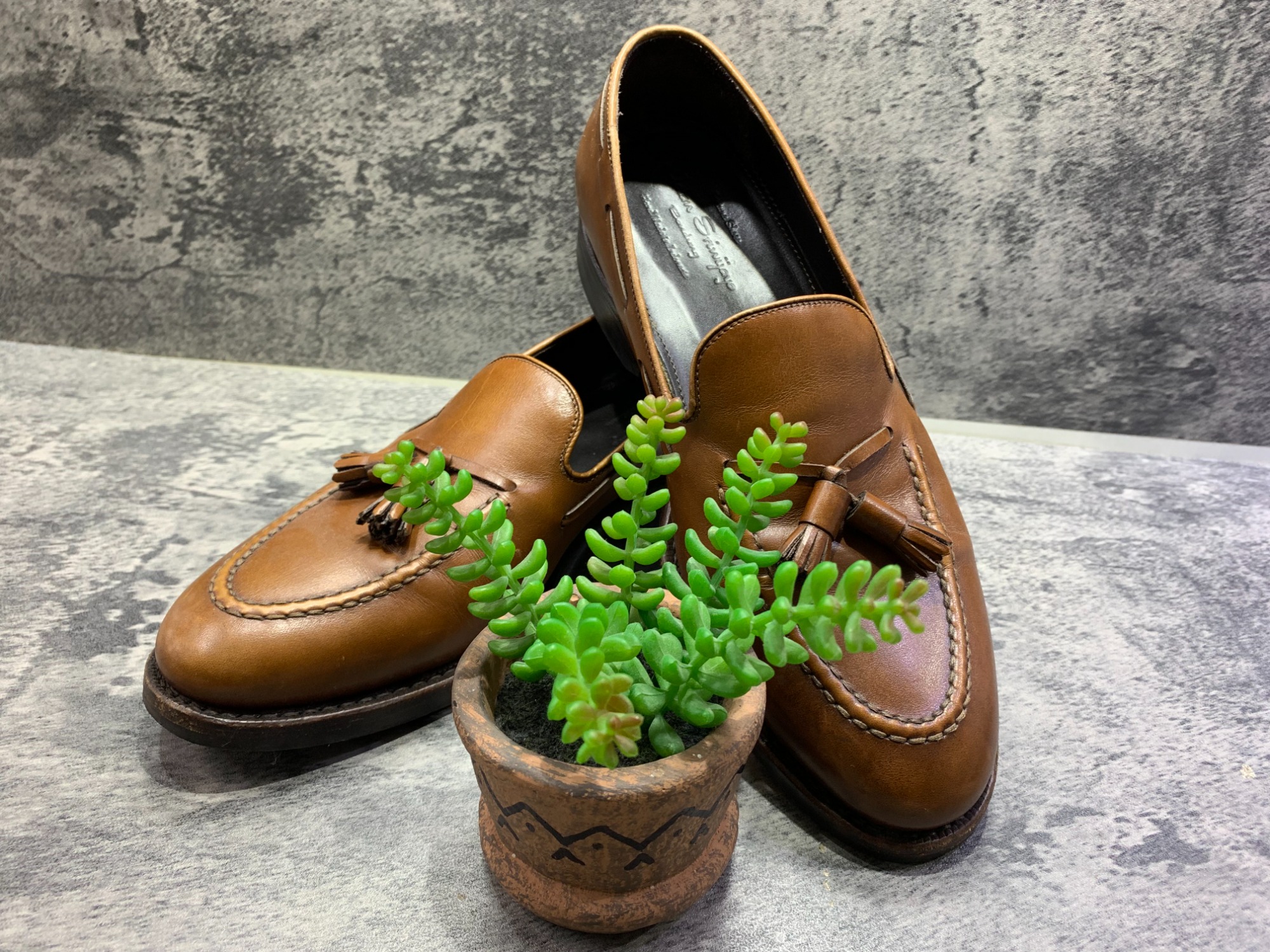 Jalan Sriwijaya タッセルローファー シューツリー付き Jalan Sriwijaya＞タッセル ローファー 19S ドレスシューズ