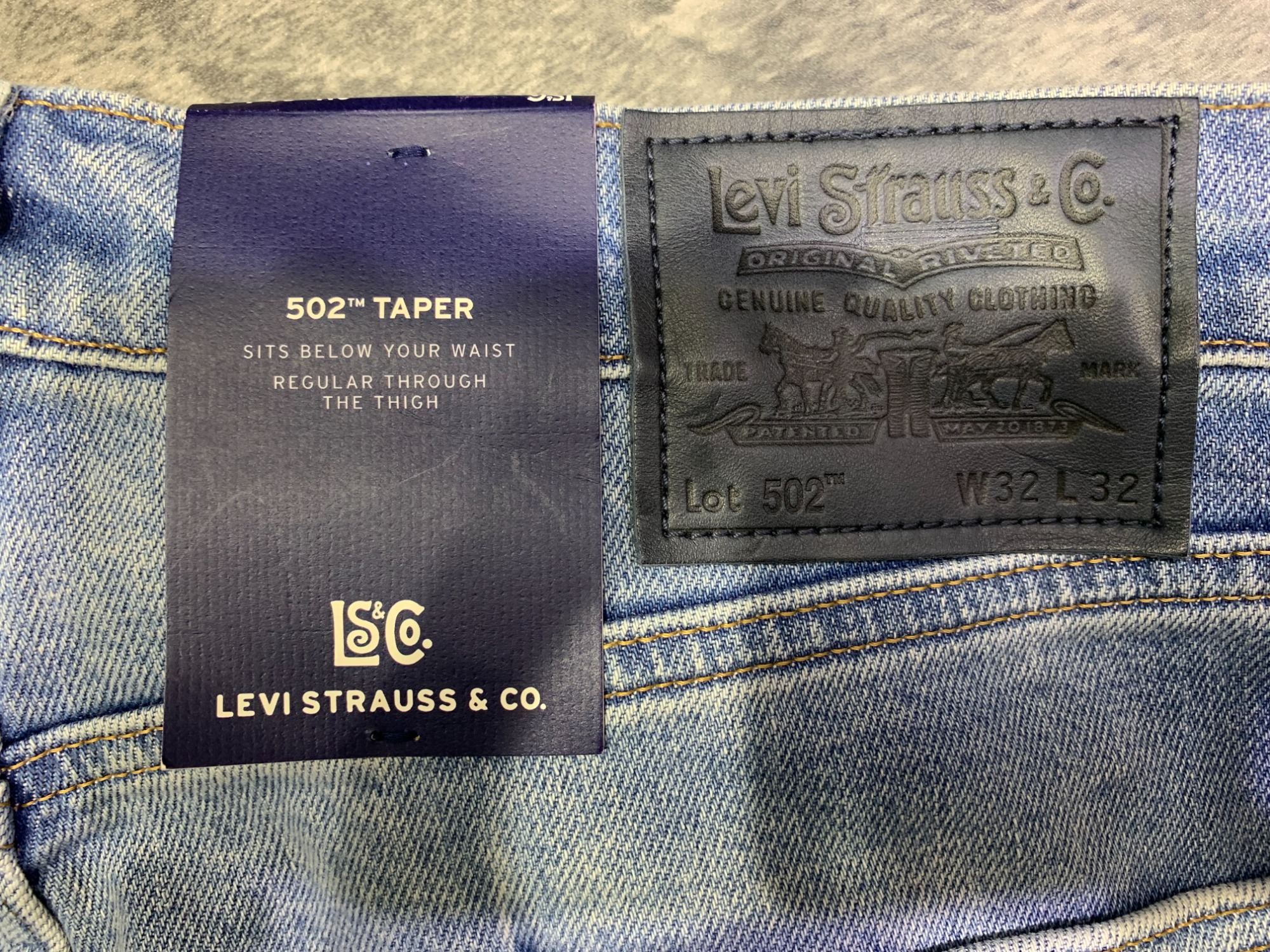 LEVI'S(リーバイス)502テーパードジーンズ JAPANESE FABRIC 買取入荷