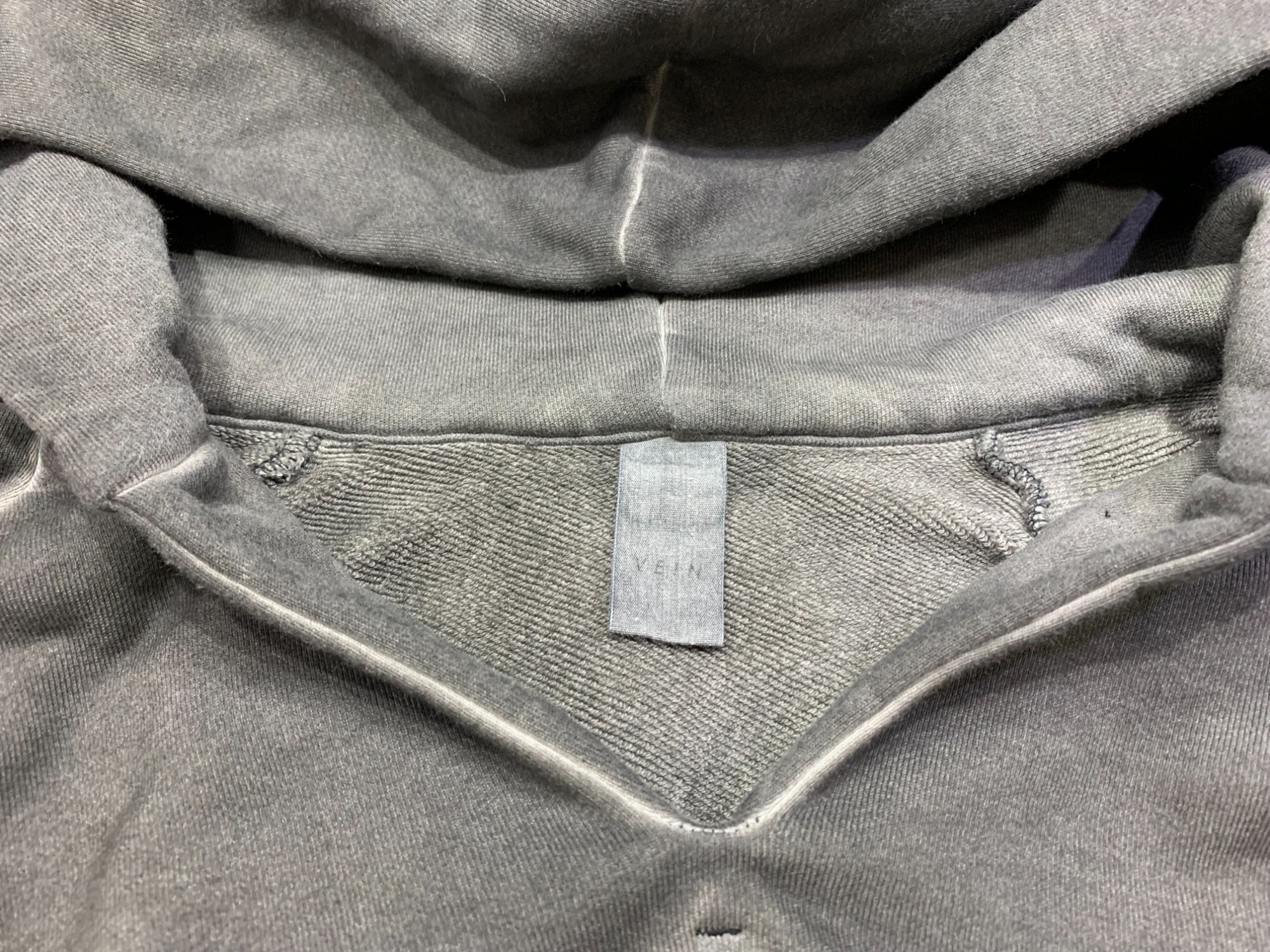 VEIN(ヴェイン)パーカー JUMBERCA TERRY COLD DYED SLIT HOODIE 買取