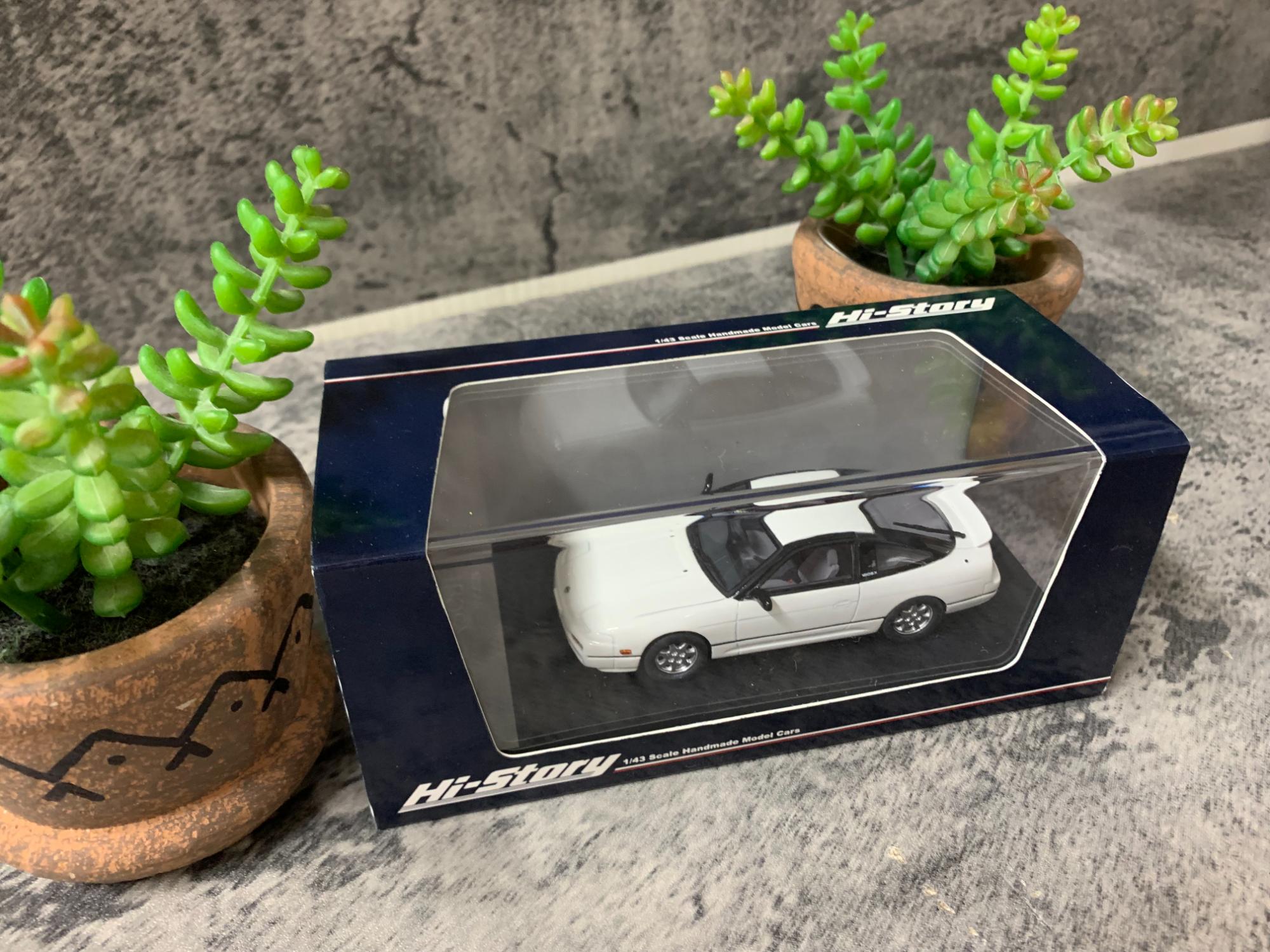スマホで購入】Hi-Story (ハイ・ストーリー)1/43 NISSAN 180SX TYPE X