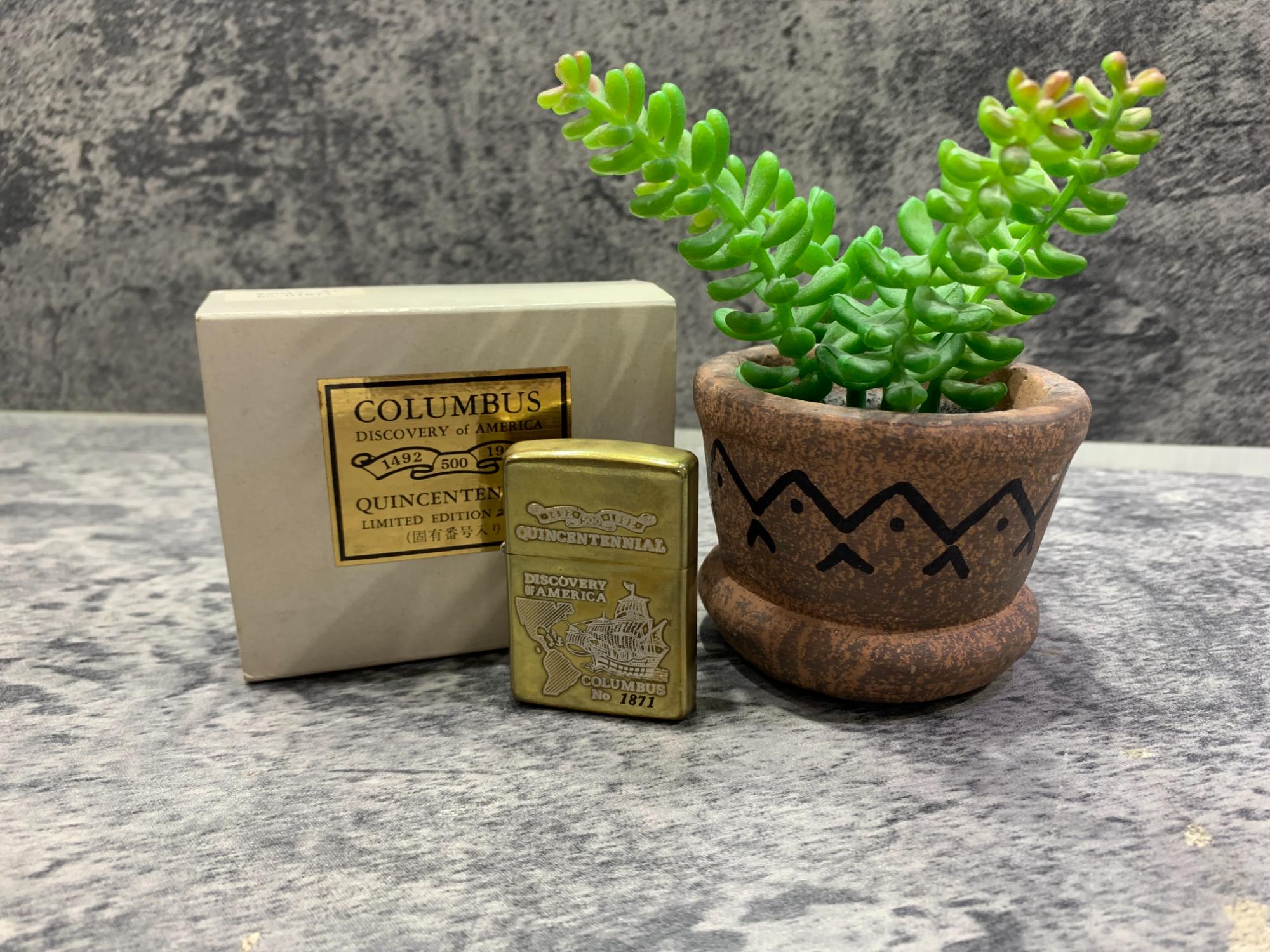 ZIPPO (ジッポー) 1990製 COLUMBUS DISCOVERY of AMERICA 買取入荷