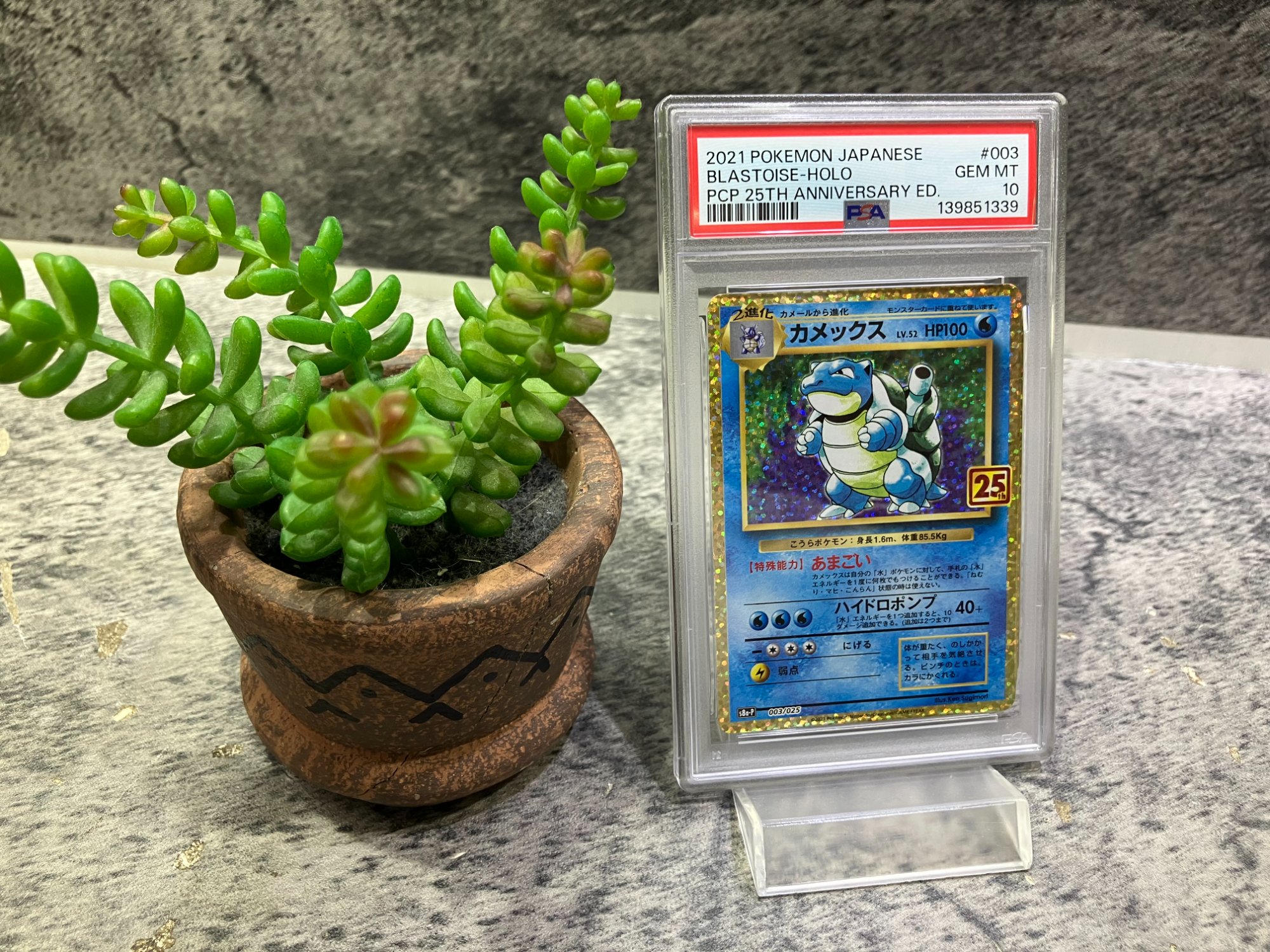 スマホで購入】ポケモンカード カメックス LV.52 25th ANNIVERSARY