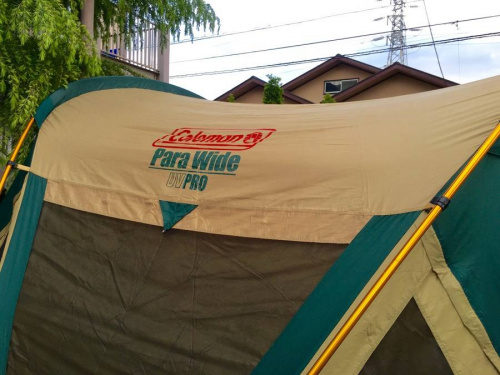 コールマンのタープ
