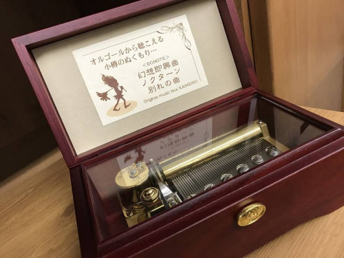 雑貨のオルゴール