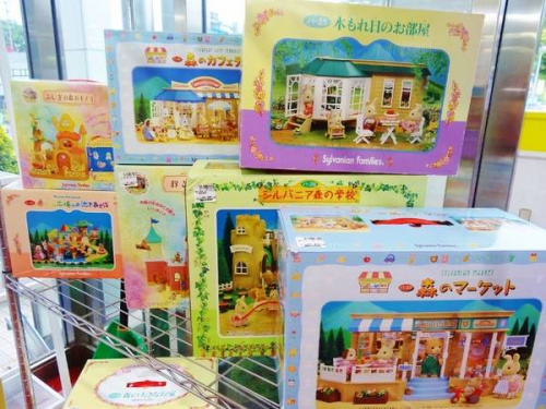 シルバニアファミリーのおもちゃ