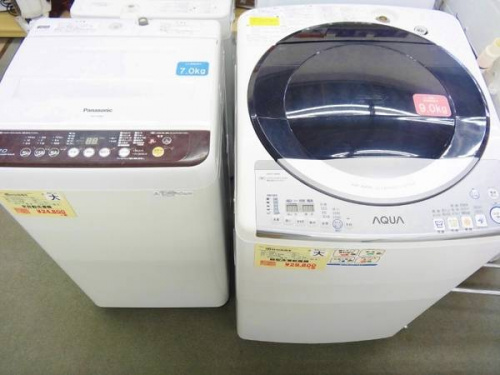 生活家電・家事家電の洗濯機