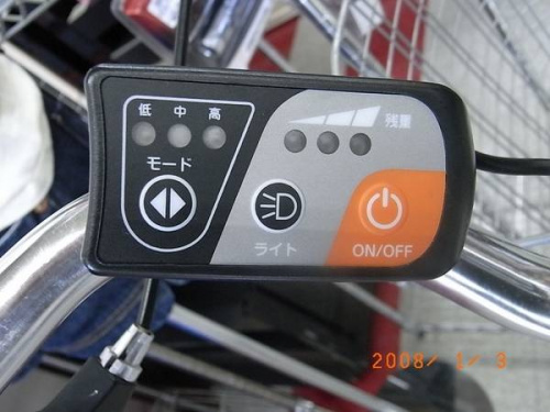 自転車の電動自転車