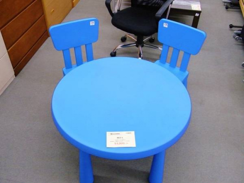 ダイニングセットのIKEA