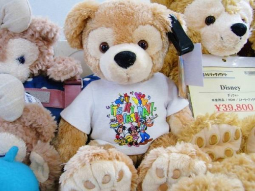ぬいぐるみのDuffy(ダッフィー)