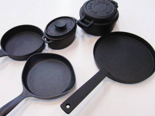 フライパンの南部鉄器