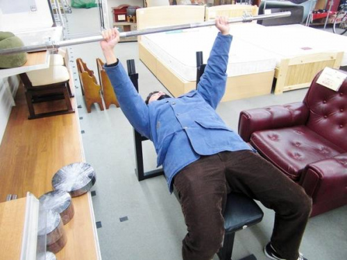ベンチプレスのトレーニング